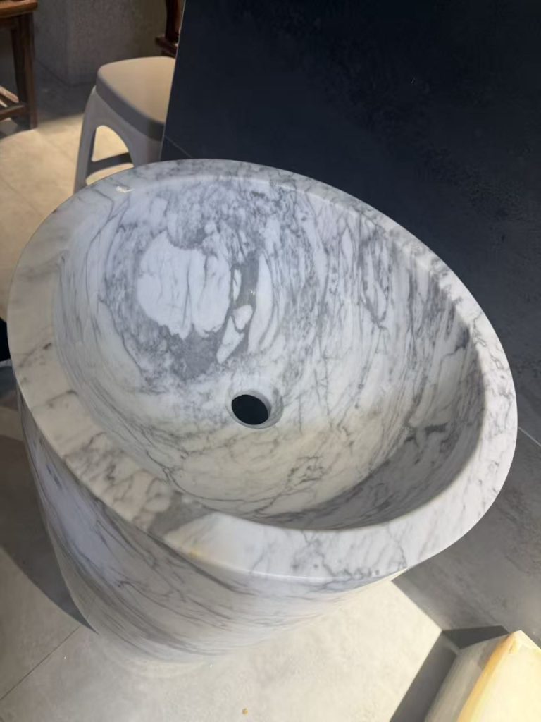 Bath Basin On Pedestal