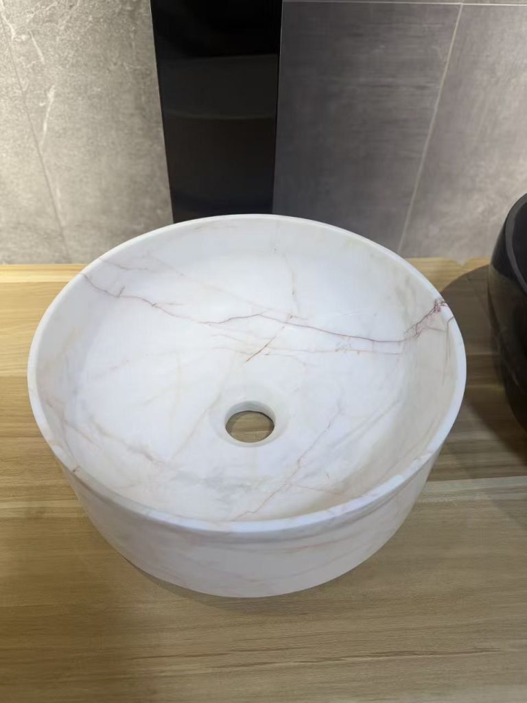 Bath Basin Round White