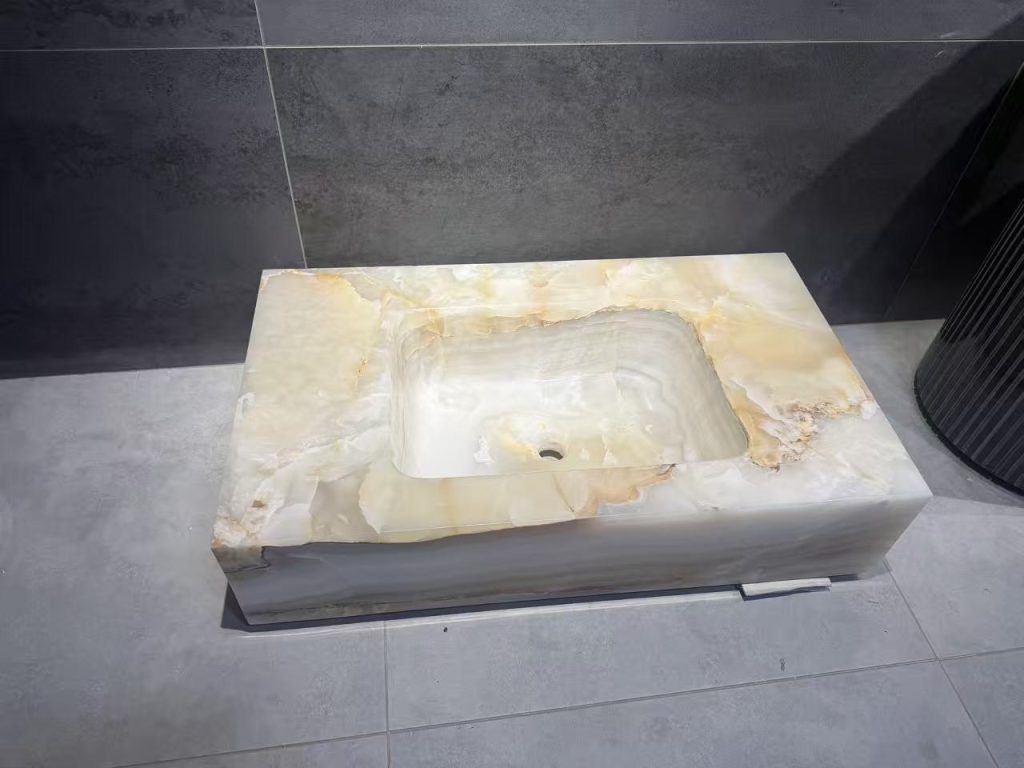 Bath Basin Travertine