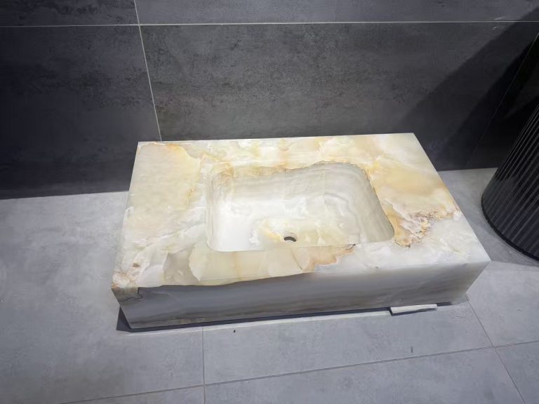 Bath Basin Travertine