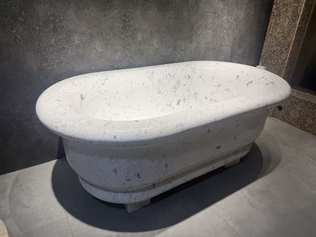 Bath Tub White Marble
