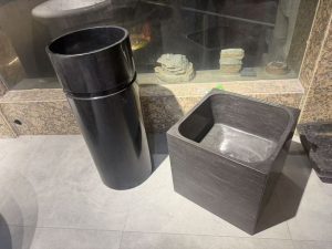 Stone Bathroom Accessories — Trays, Boxes & Dishes