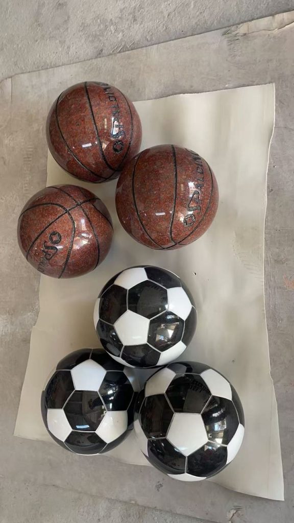 Carved Stone Sport Spheres