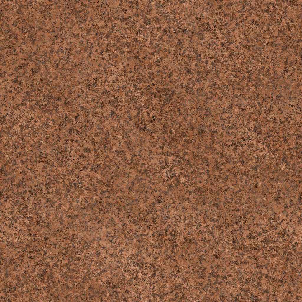 Rust red stone tone reference