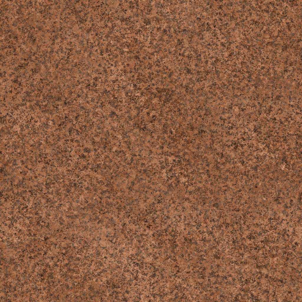 Terracotta red stone tone reference