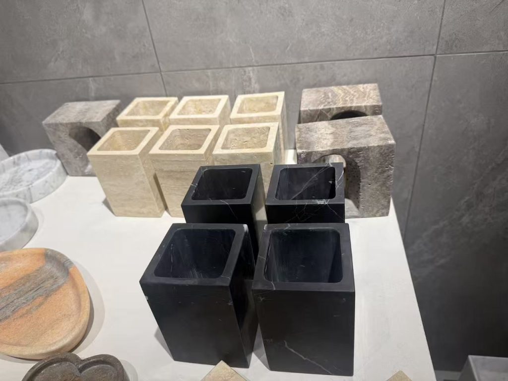 Stone Planters — Cube & Rectangular